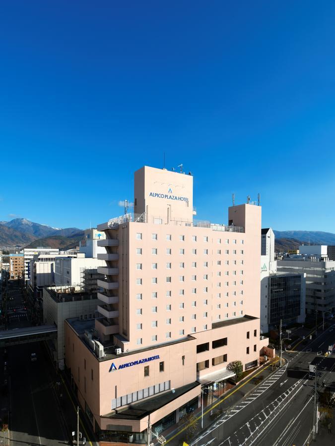Alpico Plaza Hotel Matsumoto Bagian luar foto
